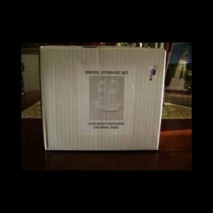 NIB Swivel Storage Plastic Spice Rack